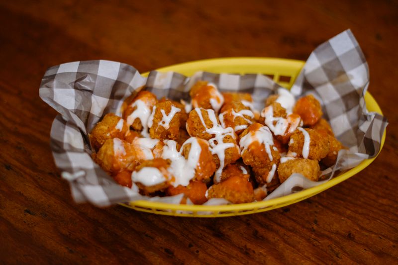 Chicken Bites Basket at Dave's hot chicken