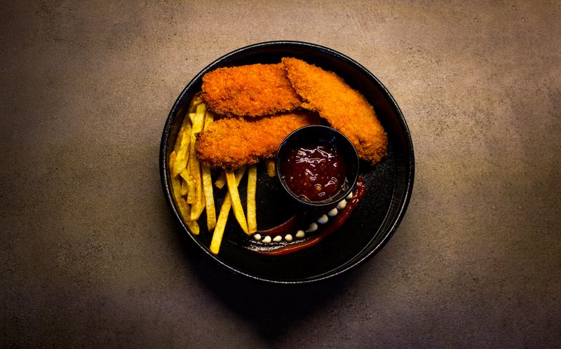 Tenders Combo Meal at daves hot chicken