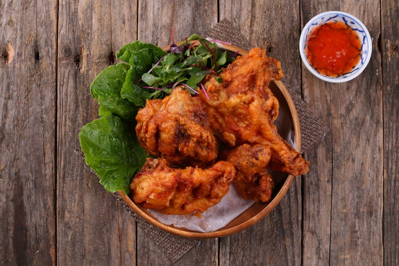 Spicy Nashville Tenders at dave's hot chicken
